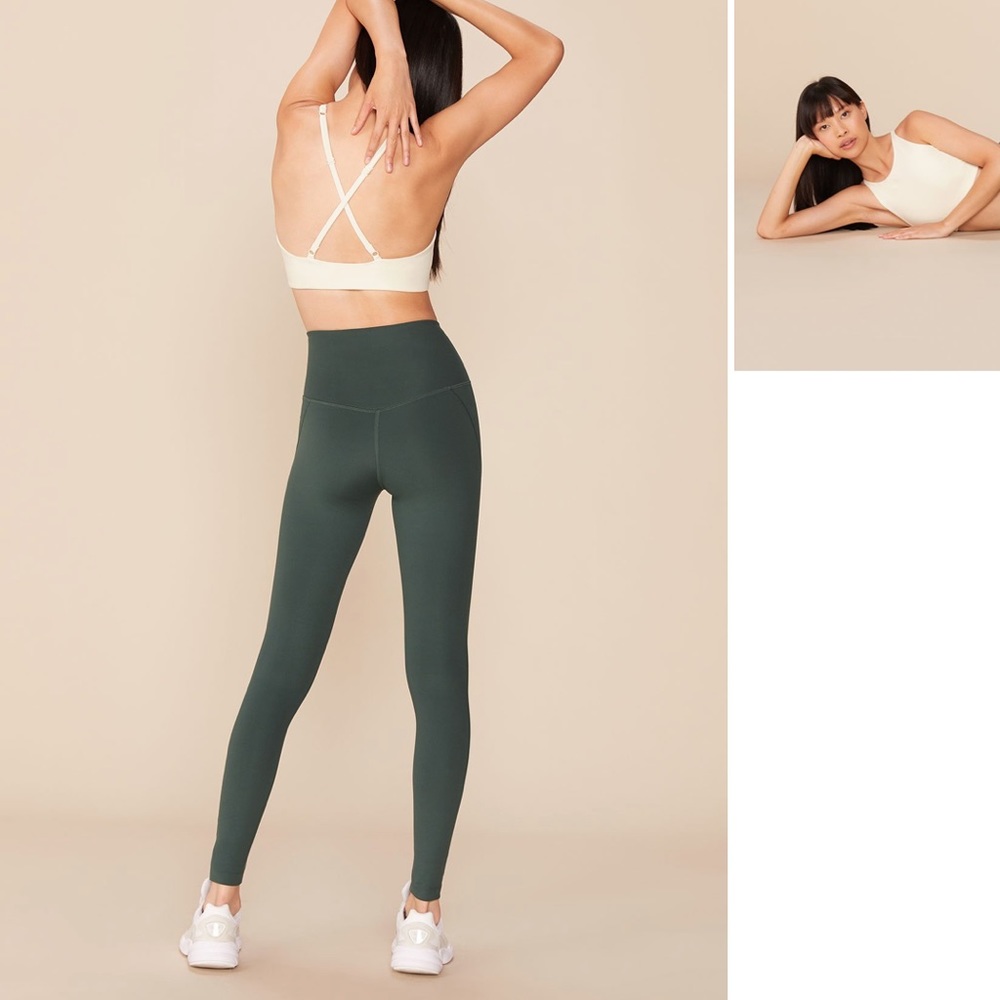 Girlfriend Collective Moss High Rise Leggings